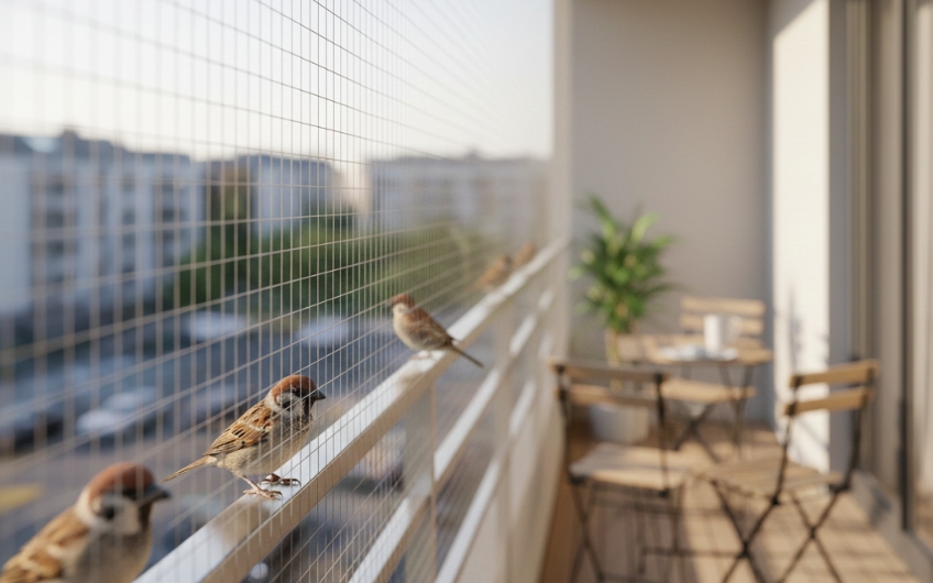 Anti Bird Nets Installation in Malakpet